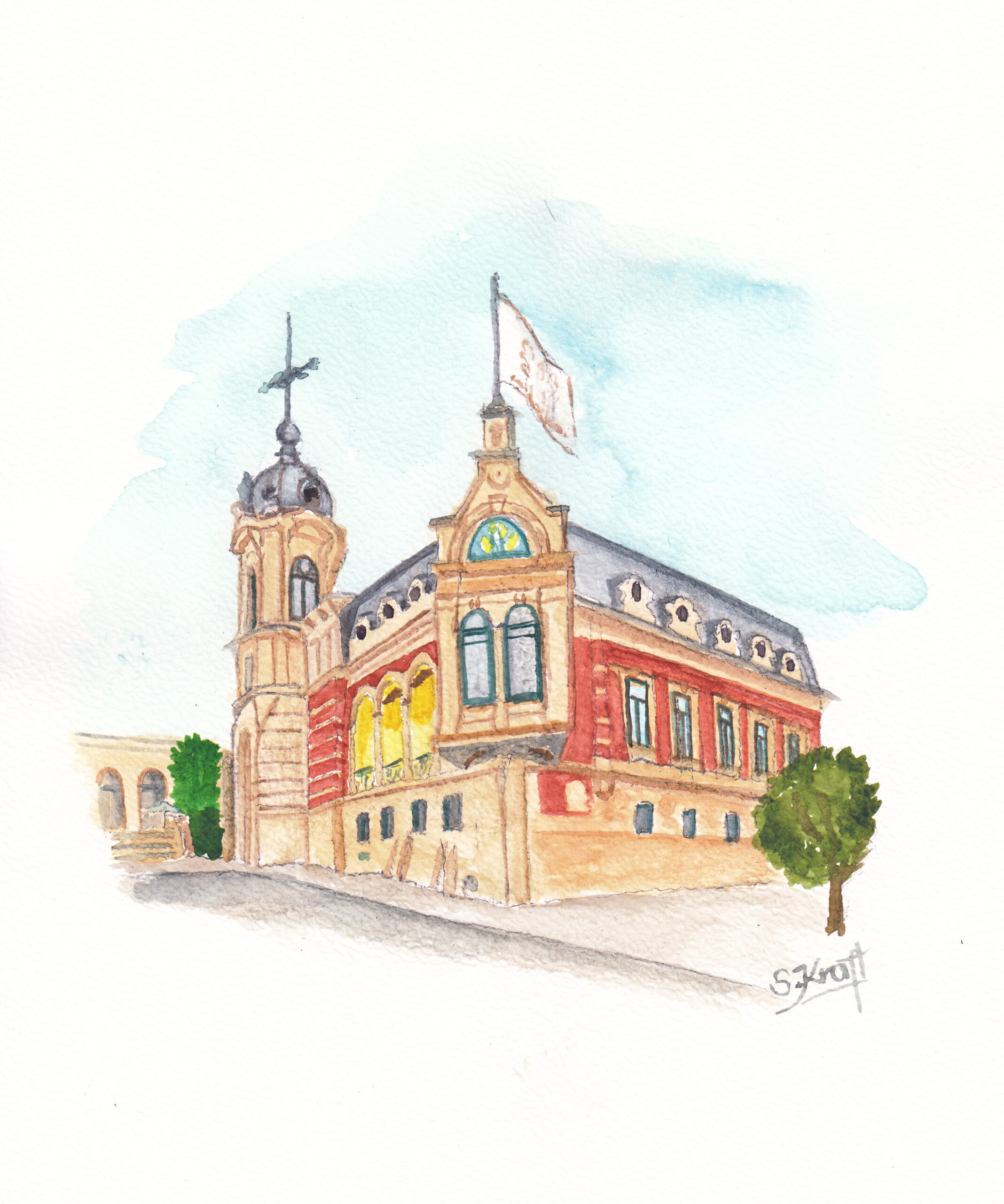 die Rotkäppchen Villa in Freyburg